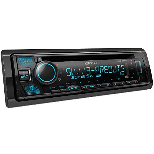 Kenwood KDC-BT950DAB CD-Autoradio mit DAB+ & Bluetooth Freisprecheinrichtung (USB, AUX-In, Hochleistungstuner, Spotify Control, Soundprozessor, 4x50 W, var. Beleuchtung, DAB+ Antenne) von Kenwood