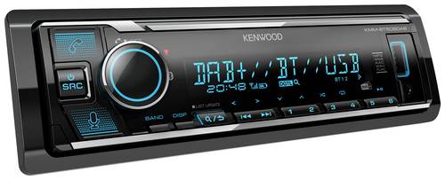 Kenwood KMMBT508DAB Autoradio DAB+ Tuner, Anschluss für Lenkradfernbedienung, Bluetooth®-Freisprec von Kenwood