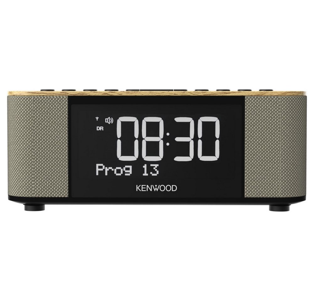 Kenwood Kenwood CR-ST40-DAB-M Uhrenradio mit DAB+ Empfang. Uhrenradio (FM, DAB+, Bluetooth, Wasserfest und stoßfest) von Kenwood