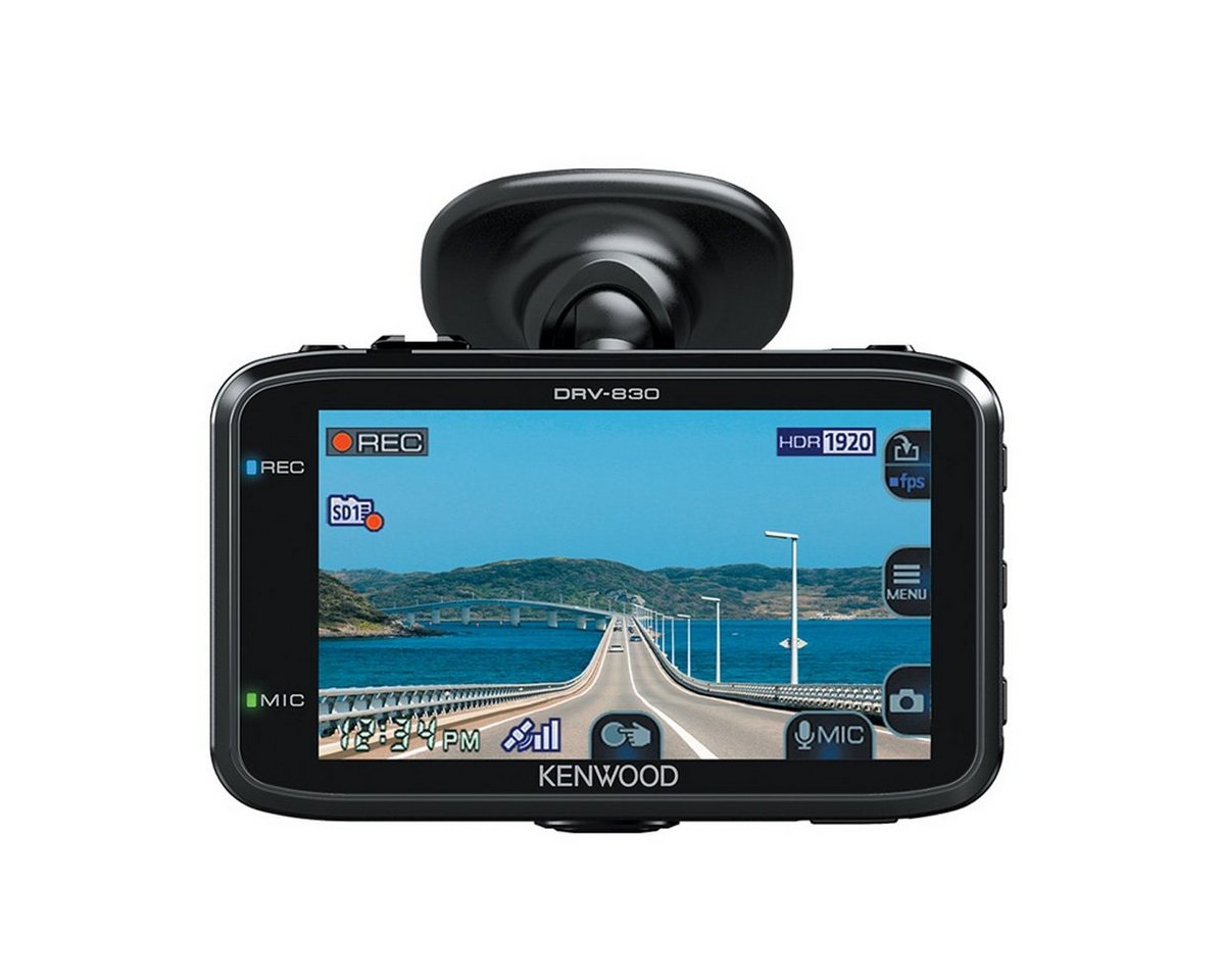 Kenwood Kenwood DRV-830 - Wide Quad-HD-DashCam mit GPS, 132° Blickwinkel Dashcam (Wide Quad HD, GPS, Speicherung Aufnahmen bei besonderen Ereignissen) von Kenwood