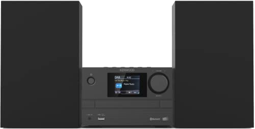 Kenwood M-525DAB - Micro HiFi-System mit CD, USB, DAB+ und Bluetooth Audio-Streaming, 6,1cm TFT-Farbdisplay, Fernbedienung Kenwood M-525DAB - Micro HiFi-System mit CD, USB, DAB+ und Bluetooth Audio-Streaming, 6,1cm TFT-Farbdisplay, Fernbedienung von Kenwood