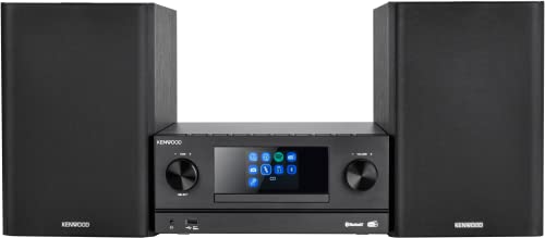 Kenwood M-9000S-B - Smart Micro Hi-Fi System mit Internetradio, DAB+, CD/USB und Audiostreaming, Farbe Schwarz Kenwood M-9000S-B - Smart Micro Hi-Fi System mit Internetradio, DAB+, CD/USB und Audiostreaming, Farbe Schwarz von Kenwood