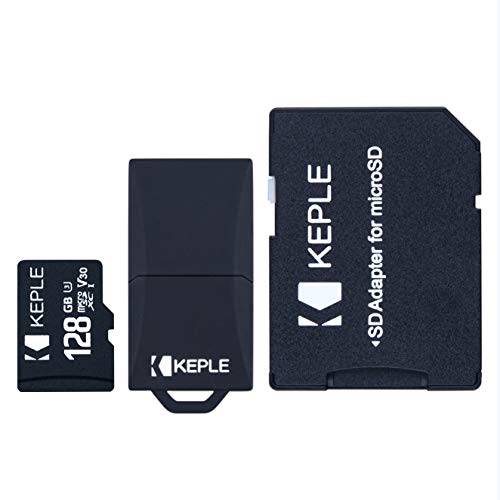 128GB Micro SD Speicherkarte | MicroSD Kompatibel mit Sony Xperia XZ, XA1, X Compact, XZs, L1, XZ1, XZ2, XA1 Plus, XA2, Xperia X, X2, XA, Z3, Z4, Z5, C4, C5, E5, L1, L2, M5, M4 Aqua, Z2, X2 | 128 GB von Keple