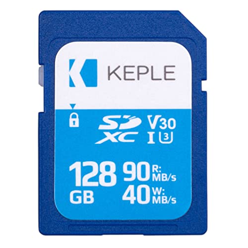 128GB SD Card Class 10 Speicherkarte for Panasonic Lumix DMC-FZ1000, DMC-FZ72, DMC-FZ330, DMC-FZ200, DMC-FH6, DMC-FH8, DMC-TZ70, DMC-TZ57, DMC-TZ40 Digital Kamera | UHS-1 U1 SDHC 128 GB von Keple