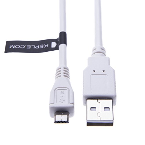 1m Micro-USB-Kabel kompatibel mit Fire TV Stick, Amazon, Echo Dot (2. Generation), Echo Dot Kids Edition, Amazon Tap, Amazon Fire 7, Fire HD 8, Fire HD 10 (Weiß) von Keple