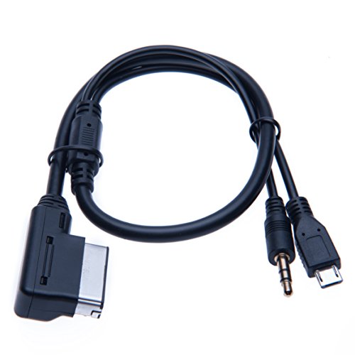 3.5mm AUX Adapter Eingang Ami MIP MMI Music Interface Kabel Anschluss Kompatibel Mit Mercedes Benz C63 E200L B-Klasse C CL CLS-Klasse E Klasse S SL SLK SLS Klasse ML-Klasse GL GLK-Klasse R Klasse W von Keple