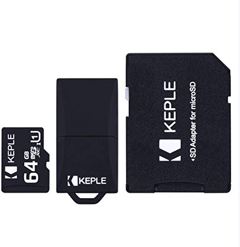 64GB Micro SD Speicherkarte | MicroSD Class 10 Kompatibel mit LG G3 G4, G4c, G5, G6, K10, Zone 4, LG V30S, Ray, X Cam, Stylus 2, G Pro 2, G Flex 2 and Lucid 3 Handy | 64 GB von Keple