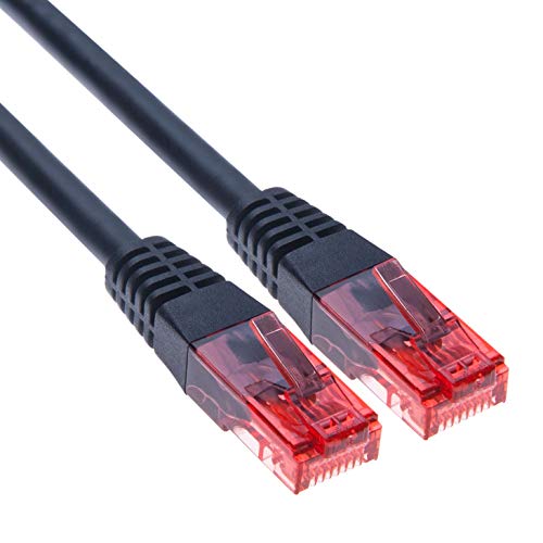 Ethernet-Kabel 0,5m Cat 6 Gigabit LAN Netzwerkkabel RJ45 Patchkabel 10 Gbps Kabel Kompatibel mit Router, D-Link, NETGEAR, Linksys, BT, Verizon Networking Cat6 LAN Wire Cable Leads UTP von Keple