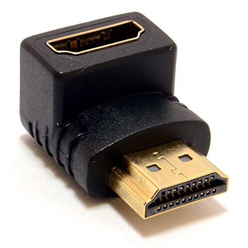 HDMI Winkeladapter Kabel 90 Grad Kompatibel mit Roku 3500EUA, Amazon Fire TV Stick, Google Chromecast Streaming Media Player, Miracast Airplay Stick, August DVB USB, KitMaster Stream von Keple