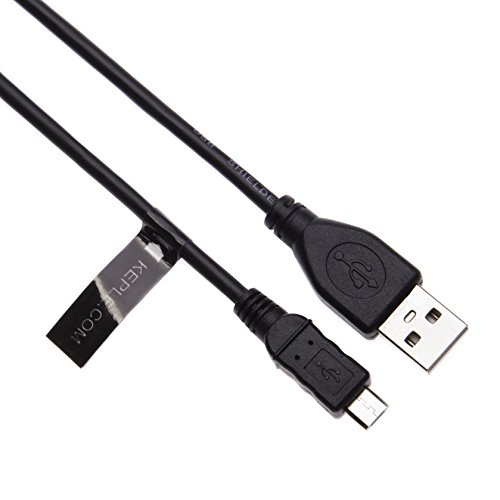 Keple® Micro-USB zu USB 2.0 Daten-Ladekabel Kabel Kompatibel mit Samsung Galaxy S5 Mini (Nicht Galaxy S5) (3m Schwarz) von Keple