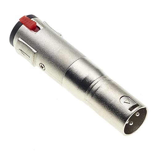 Keple 6,35mm Klinkenbuchse - 1/4" Zoll Buchse auf 3-poligen XLR-Stecker-Adapter Keple 6,35mm Klinkenbuchse - 1/4" Zoll Buchse auf 3-poligen XLR-Stecker-Adapter von Keple