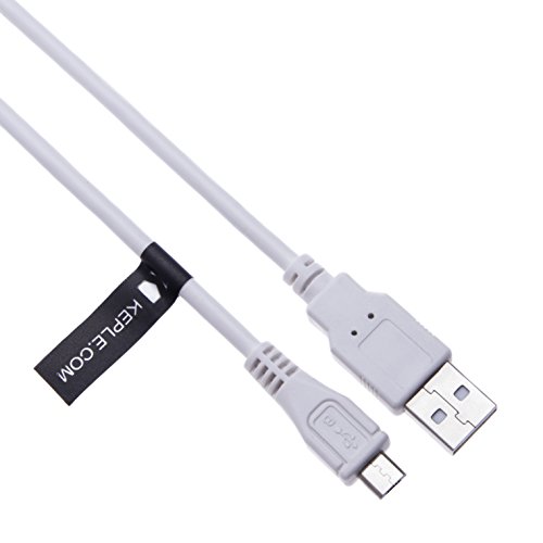 Keple USB-Ladekabel für UE Boom 2 Bluetooth-Lautsprecher 1 Meters 1m (White) von Keple