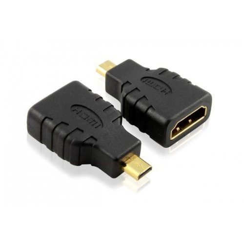 Micro HDMI auf HDMI Adapter von Keple Typ D Gold Plated Converter Adapter für Panasonic Lumix DMC HC Kamera Zubehör zum TV HDTV LCD Plasma Monitor Unterstützt 3D 4K 1440p 1080p Audio & Video von Keple