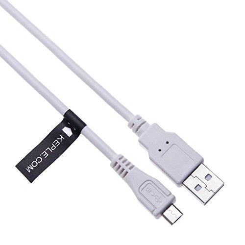 Micro USB Kabel Datenkabel Ladegerät Verbindungskabel Kompatibel mit Samsung Digitalkamera ST66, ST76, ST150F, ST200F, WB36F, MV800, MV900F, NX1, NX1000, NX1100, NX20, NX200, NX2000, NX210, NX30 (2m) von Keple