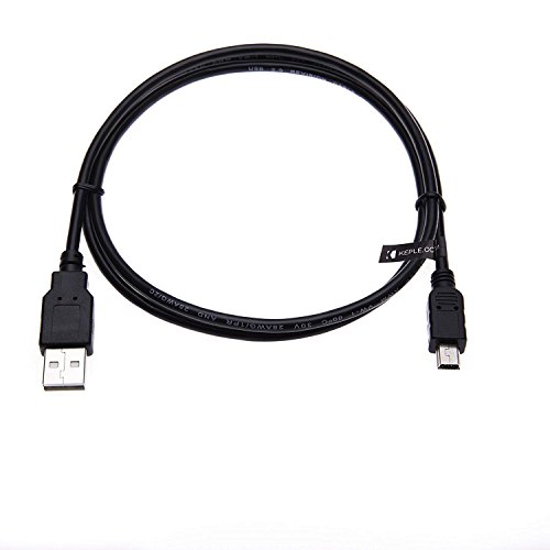 Mini USB Kabel Foto Transfer & Aufladen Kompatibel mit Canon Digital IXUS 160, 162, 165, 170, 172, 185, 210, 220 HS, 230 HS, 240 HS, 255 HS, 265 HS, 275 HS, 300 HS, 310 HS, 500 HS, 510 HS (1m) von Keple