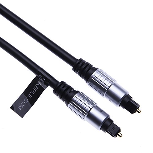 Optical TOSLINK Digital Audio Kabel SPDIF Kompatibel mit Bose Cinemate 15, Solo 15 Series II Soundstage SoundTouch 30, LG LAS160B, LAS260B 2.0 Ch 100W LG LAS455H 2.1, NB3540, NB4540 4.1 S, SH2 2.1 von Keple