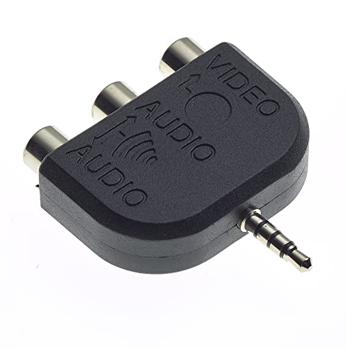 RCA Kabel Audio Splitter für Video und Stereo Audio | AV Splitter Adapter mit 1 RCA Stecker auf 3 RCA Buchsen RCA Kabel Audio Splitter für Video und Stereo Audio | AV Splitter Adapter mit 1 RCA Stecker auf 3 RCA Buchsen von Keple