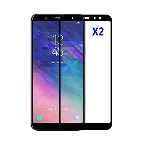 Kepuch 2 Pack Gehärtetes Glas Bildschirmschutz für Samsung Galaxy A6 Plus/A9 Star Lite von Kepuch