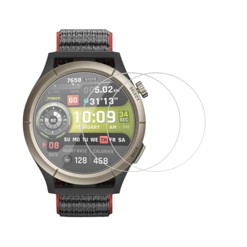 Kepuch Bildschirmschutz für Amazfit Cheetah Round - Gehärtetes Glas 2 Pack Kepuch Bildschirmschutz für Amazfit Cheetah Round - Gehärtetes Glas 2 Pack von Kepuch