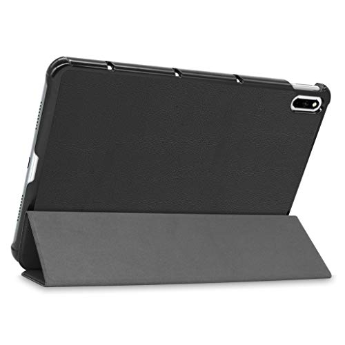 Kepuch Custer Hülle für Huawei MatePad 10.4" 2022 2020 BAH3-AL00 BAH3-W09 BAH4-W09 BAH4-AL10/Honor V6,Smart PU-Leder Hüllen Schutzhülle Tasche Case Cover für Honor V6 - Schwarz von Kepuch