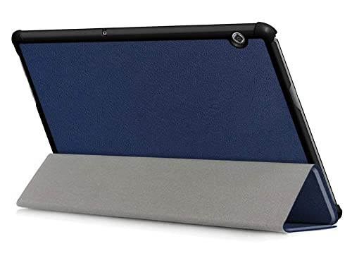 Kepuch Custer Hülle für Huawei MediaPad T5 10,Smart PU-Leder Hüllen Schutzhülle Tasche Case Cover für Huawei MediaPad T5 10 - Blau von Kepuch