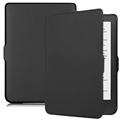 Kepuch Custer Hülle für Kobo Clara HD,Smart PU-Leder Hüllen Schutzhülle Tasche Case Cover für Kobo Clara HD - Schwarz von Kepuch