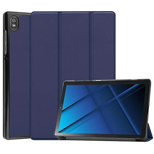 Kepuch Custer Hülle für Lenovo Tab 6 2021 10.3",Smart PU-Leder Hüllen Schutzhülle Tasche Case Cover für Lenovo Tab 6 2021 10.3" - Blau von Kepuch