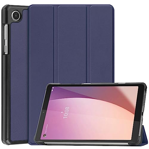 Kepuch Custer Hülle für Lenovo Tab M8 4th Gen TB-300FU,Smart PU-Leder Hüllen Schutzhülle Tasche Case Cover für Lenovo Tab M8 4th Gen TB-300FU - Blau von Kepuch