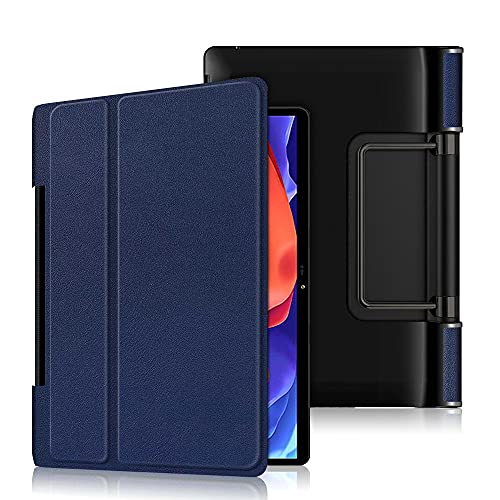 Kepuch Custer Hülle für Lenovo Yoga Pad Pro 13" YT-K606,Smart PU-Leder Hüllen Schutzhülle Tasche Case Cover für Lenovo Yoga Pad Pro 13" YT-K606 - Blau von Kepuch