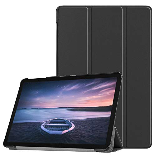 Kepuch Custer Hülle für Samsung Galaxy Tab S4 10.5 T830 T835 T837,Smart PU-Leder Hüllen Schutzhülle Tasche Case Cover für Samsung Galaxy Tab S4 10.5 T830 T835 T837 - Schwarz von Kepuch