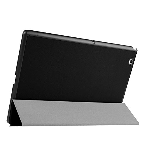 Kepuch Custer Hülle für Sony Xperia Z4 Tablet,Smart PU-Leder Hüllen Schutzhülle Tasche Case Cover für Sony Xperia Z4 Tablet - Schwarz von Kepuch