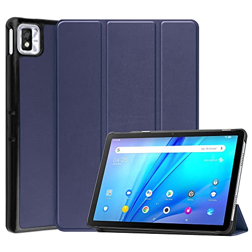 Kepuch Custer Hülle für TCL Tab 10s 10.1",Smart PU-Leder Hüllen Schutzhülle Tasche Case Cover für TCL Tab 10s 10.1" - Blau von Kepuch