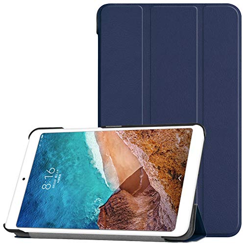 Kepuch Custer Hülle für Xiaomi Mi Pad 4,Smart PU-Leder Hüllen Schutzhülle Tasche Case Cover für Xiaomi Mi Pad 4 - Blau von Kepuch