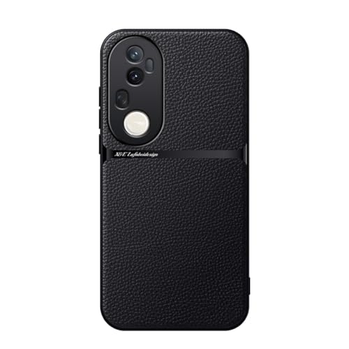 Kepuch Hülle für Vivo S20 Pro - Hüllen Case Eingebaute Metallplatte Litschi Grano - Schwarz Kepuch Hülle für Vivo S20 Pro - Hüllen Case Eingebaute Metallplatte Litschi Grano - Schwarz von Kepuch