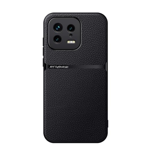 Kepuch Hülle für Xiaomi 13 - Hüllen Case Eingebaute Metallplatte Litschi Grano - Schwarz Kepuch Hülle für Xiaomi 13 - Hüllen Case Eingebaute Metallplatte Litschi Grano - Schwarz von Kepuch