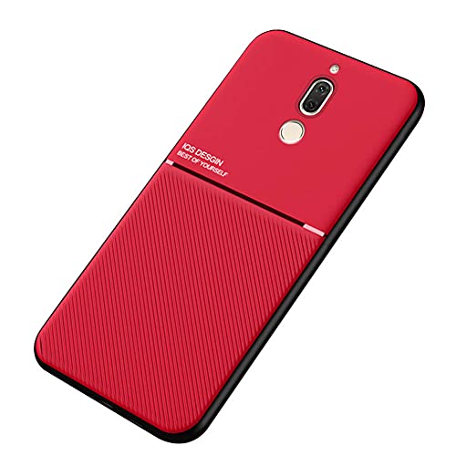 Kepuch Mowen Hülle Hüllen Case Eingebaute Metallplatte für Huawei Mate 10 Lite - Rot von Kepuch
