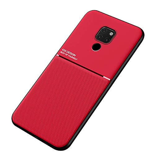 Kepuch Mowen Hülle Hüllen Case Eingebaute Metallplatte für Huawei Mate 20 - Rot von Kepuch