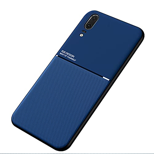 Kepuch Mowen Hülle Hüllen Case Eingebaute Metallplatte für Huawei P20 - Blau von Kepuch