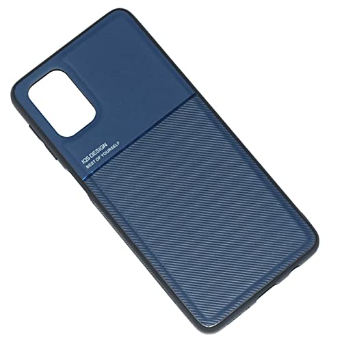 Kepuch Mowen Hülle Hüllen Case Eingebaute Metallplatte für Samsung Galaxy M31S - Blau von Kepuch