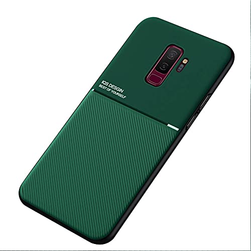 Kepuch Mowen Hülle Hüllen Case Eingebaute Metallplatte für Samsung Galaxy S9+ S9 Plus - Grün von Kepuch