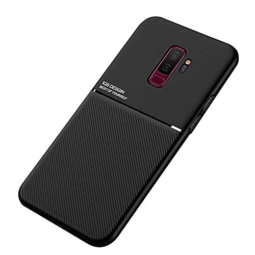 Kepuch Mowen Hülle Hüllen Case Eingebaute Metallplatte für Samsung Galaxy S9+ S9 Plus - Schwarz von Kepuch