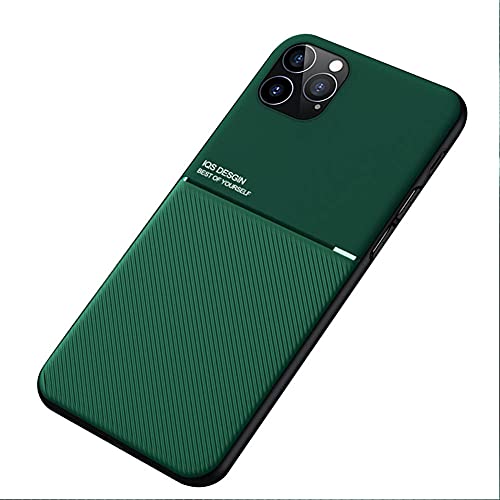 Kepuch Mowen Hülle Hüllen Case Eingebaute Metallplatte für iPhone 12 Mini 5.4" - Grün von Kepuch