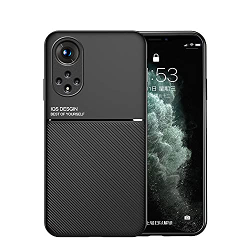 Kepuch Mowen Hülle für Honor 50/Huawei Nova 9 - Hüllen Case Eingebaute Metallplatte für Honor 50/Huawei Nova 9 - Schwarz von Kepuch