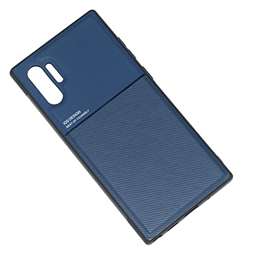 Kepuch Quartz Hülle Hüllen Case Eingebaute Metallplatte für Samsung Galaxy Note 10+/10 Plus - Blau von Kepuch