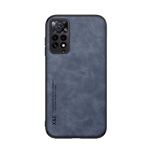 Kepuch Silklike Hülle für Redmi Note 11 Pro/Note 11E Pro 5G - Eingebaute Metallplatte - Blau Kepuch Silklike Hülle für Redmi Note 11 Pro/Note 11E Pro 5G - Eingebaute Metallplatte - Blau von Kepuch