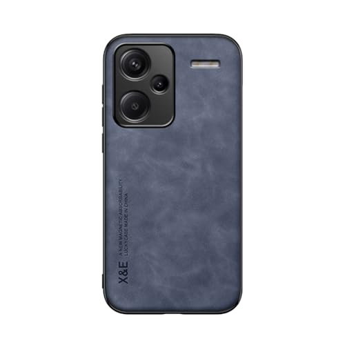 Kepuch Silklike Hülle für Redmi Note 13 Pro+ - Hüllen Case Eingebaute Metallplatte für Redmi Note 13 Pro+ - Blau von Kepuch