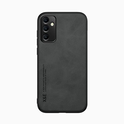 Kepuch Silklike Hülle für Samsung Galaxy A54 5G - Hüllen Case Eingebaute Metallplatte für Samsung Galaxy A54 5G - Schwarz von Kepuch