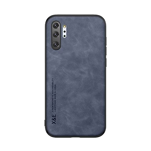 Kepuch Silklike Hülle für Samsung Galaxy Note 10+ - Hüllen Case Eingebaute Metallplatte für Samsung Galaxy Note 10+ - Blau von Kepuch