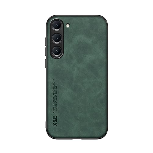 Kepuch Silklike Hülle für Samsung Galaxy S23 - Hüllen Case Eingebaute Metallplatte für Samsung Galaxy S23 - Grün Kepuch Silklike Hülle für Samsung Galaxy S23 - Hüllen Case Eingebaute Metallplatte für Samsung Galaxy S23 - Grün von Kepuch