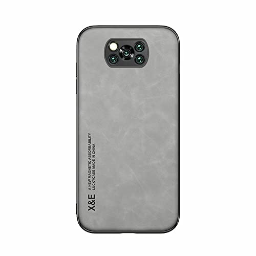 Kepuch Silklike Hülle für Xiaomi Poco X3/X3 NFC - Hüllen Case Eingebaute Metallplatte für Xiaomi Poco X3/X3 NFC - Grau Kepuch Silklike Hülle für Xiaomi Poco X3/X3 NFC - Hüllen Case Eingebaute Metallplatte für Xiaomi Poco X3/X3 NFC - Grau von Kepuch